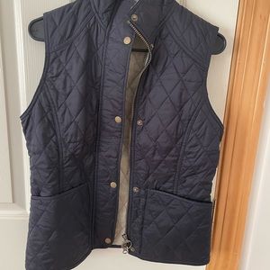 Navy Blue Barbour Vest